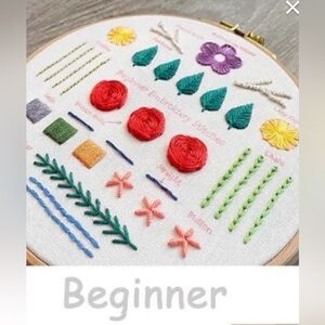 Embroidery Kit for Beginners, New